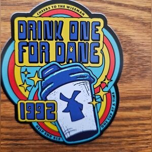 Dutch Bros Colorful Drink One for Dane Sticker